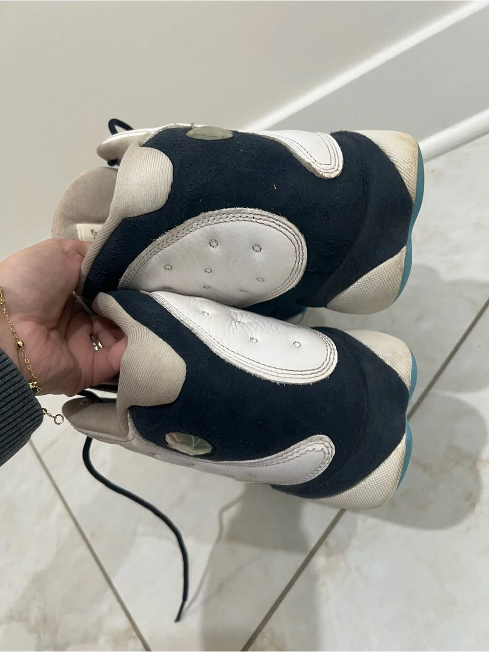 Air Jordan 13 Retro Obsidian Sneakers Size 13 US